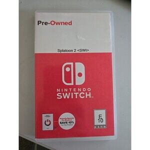 Splatoon 2 - Nintendo Switch Game Cartridge w/ Case
